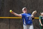 Softball vs Babson  Wheaton College Softball vs Babson College. - Photo by Keith Nordstrom : Wheaton, Softball, Babson, NEWMAC